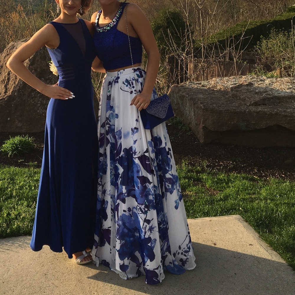 Two Piece Prom Dress